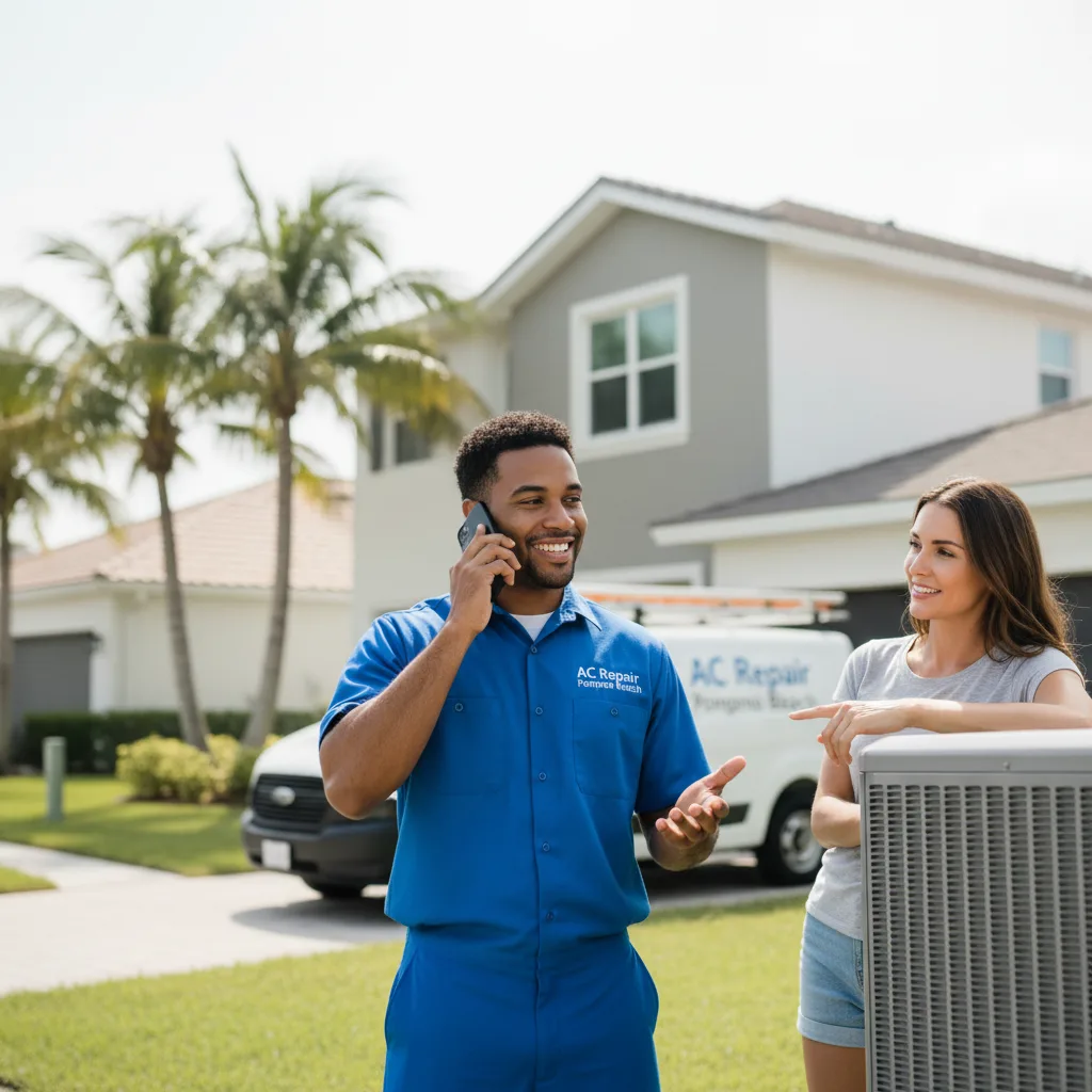 AC Repair Pompano Beach customer support in Gordon